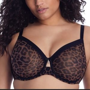 Curvy Couture All You Mesh Bra 38H